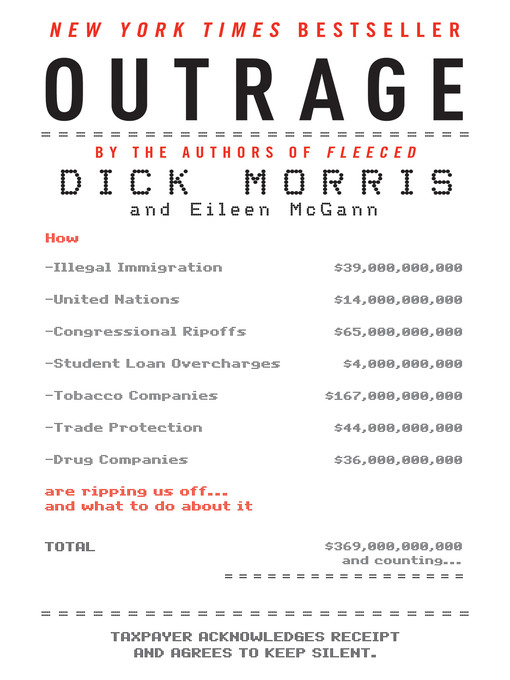 Title details for Outrage by Dick Morris - Available